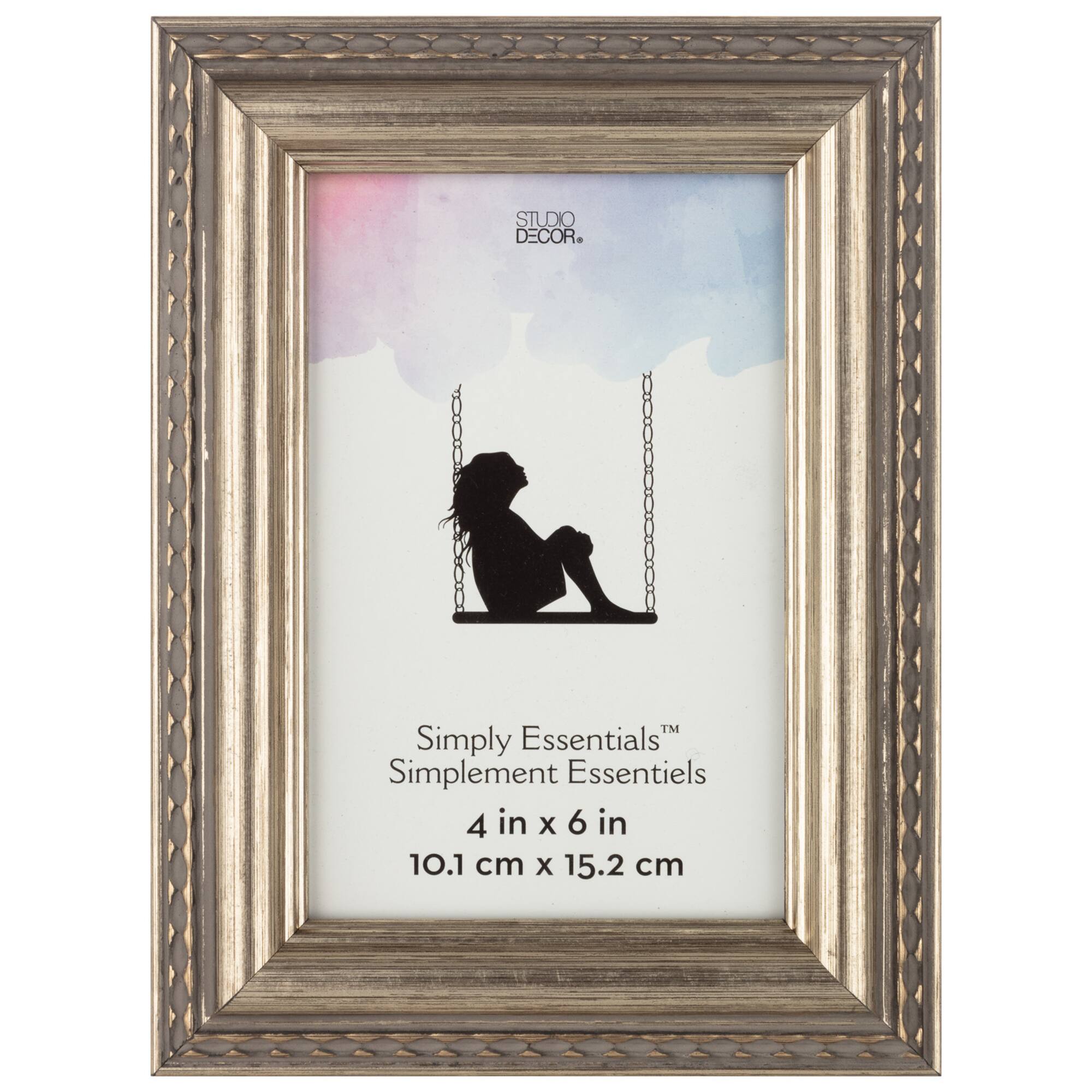 Simply Essentials™ Silver Scallop Edge Frame by Studio Décor